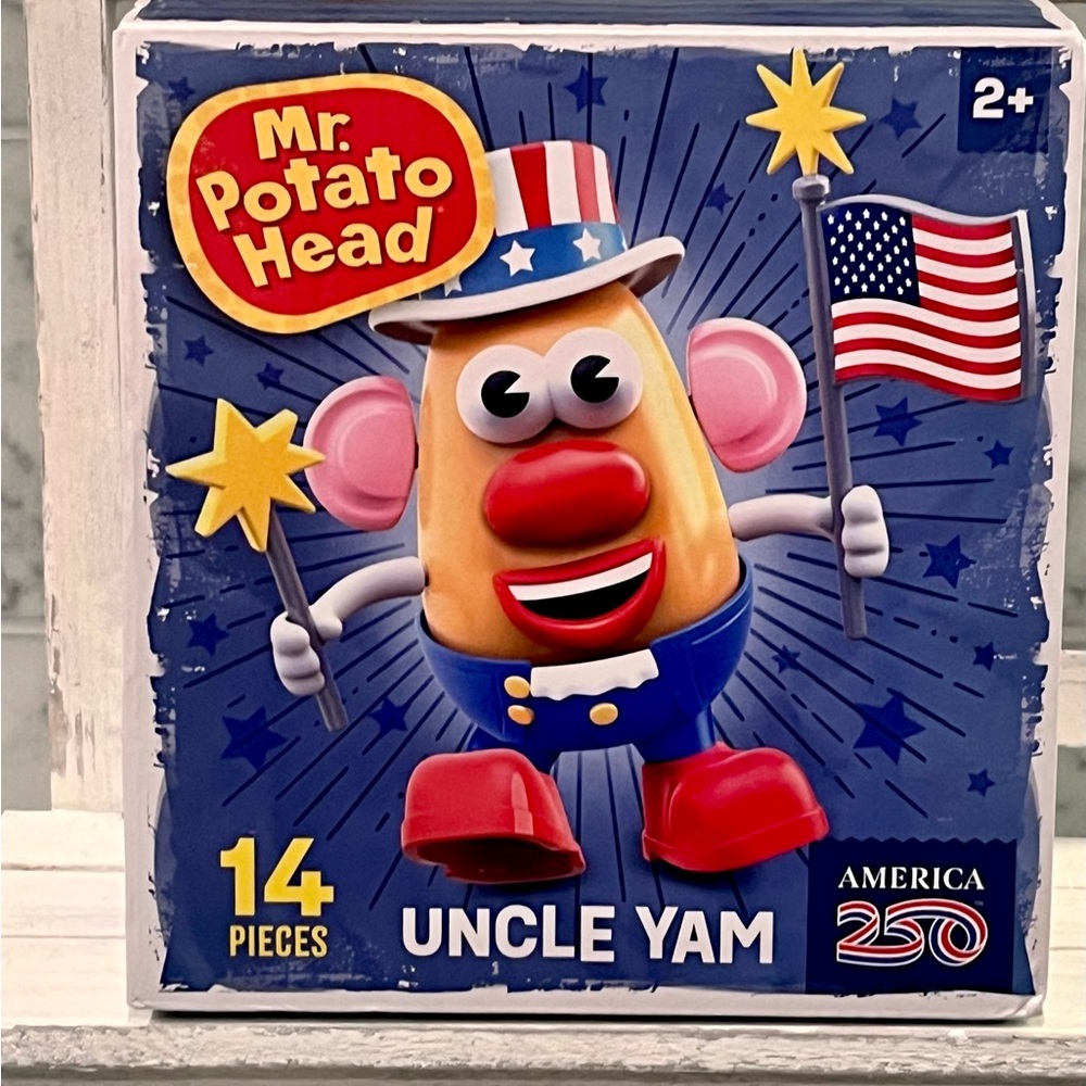 Mr. Potato Head Uncle Yam 250th Anniversary Patriotic Fourth of July America